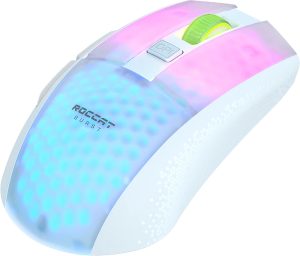 עכבר גיימינג ROCCAT BURST PRO AIR WHITE לבן