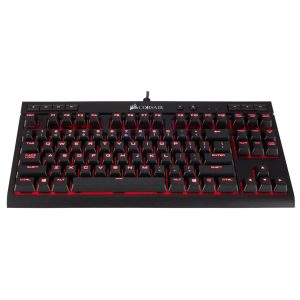 מקלדת גיימינג מכנית CORSAIR K63 CHERRY RED אדום
