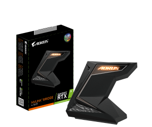 מסך מחשב כרטיס מסך גשר AORUS NVLINK BRIDGE 4-Slot RGB