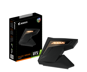מסך מחשב כרטיס מסך גשר AORUS NVLINK BRIDGE 3-slot RGB