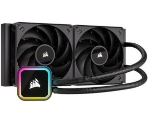 קירור Corsair נוזלי כפול Corsair ICUE H115i RGB ELITE AMD/INTEL 280mm