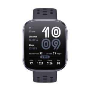 שעון חכם Amazfit דגם BIP 6 בצבע שחור