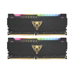 מחשב נייח זיכרון RAM Patriot זיכרון למחשב (16GBx2) Viper RGB בנפח מבית PATRIOT דגם PVSR432G360C8K