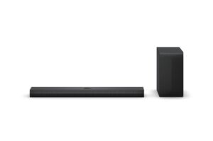 מוצר: LG מקרן קול (סאונד בר) 400 וואט 3.1.1 ערוצים עם Dolby Atmos לסאונד היקפי עוצמתי וסאב וופר אלחוטי LG דגם S70TY