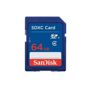 כרטיס זיכרון SDXC Class 4 בנפח מבית Sandisk דגם SDSDB--B35