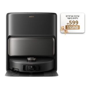 שואב אבק רובוטי שוטף MOVA דגם V50 Ultra Complete בצבע שחור