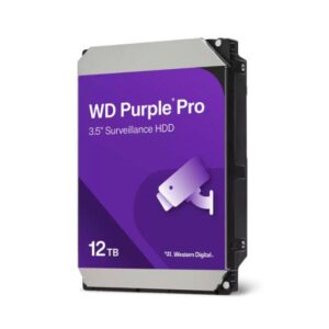 כונן קשיח קשיח פנימי WD Purple Pro בנפח מבית Western Digital דגם WD122PURP