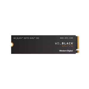 כונן SSD דיסק פנימי WD BLACK SSD SN770 NVMe בנפח מבית Western Digital דגם WDS500G3X0E