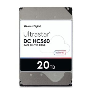 כונן קשיח קשיח פנימי Ultrastar® DC HC560 בנפח דגם WUH722020BLE6L4 מבית Western Digital