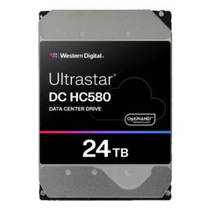כונן קשיח קשיח פנימי Ultrastar® DC HC580 בנפח דגם WUH722424ALE6L4 מבית Western Digital