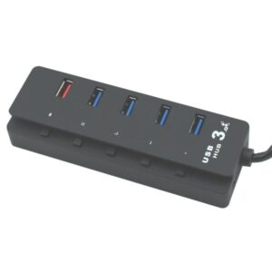 ראוטר אביזר מפצל אקטיבי כולל חיבור מתח Gold-Touch 4 PORT USB 3.0