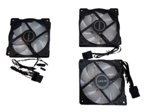 מארז/תיק מאווררים למארז Antec 120mm RGB 3 Pack Fan 1 Master+2 SLAVE
