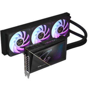 מסך מחשב כרטיס מסך Gigabyte כ.מסך AORUS GeForce RTX 5080 XTREME WATERFORCE 360MM RADIATOR