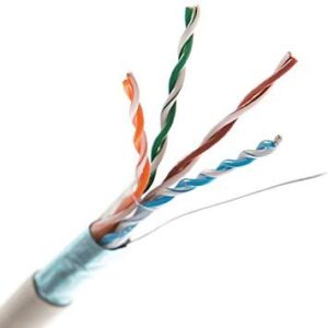 ראוטר כבלים FTP CAT5E GREY 100M plastic reel