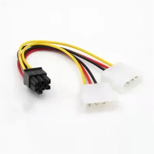 כבל - 2xMolex to 6pin PCIe