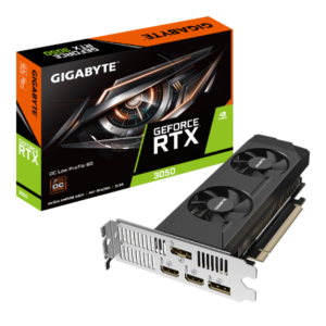 מסך מחשב כרטיס מסך Gigabyte כרטיס מסך Gigabyte GeForce RTX 3050 Low Profile