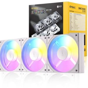 מארז/תיק מאווררים למארז ANTEC Connect C120 Reverse ARGB WHITE 3PK