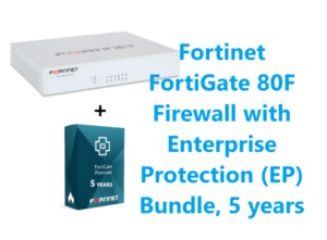 ראוטר Fortinet מכשיר ורשיון Fortinet FortiGate 80F Firewall with UTP Bundle 5Y