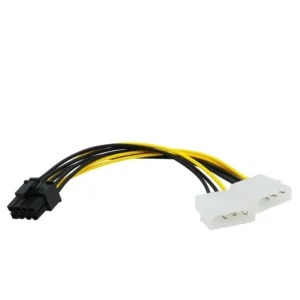 כבל - 2xMolex to 1x8pin PCIe