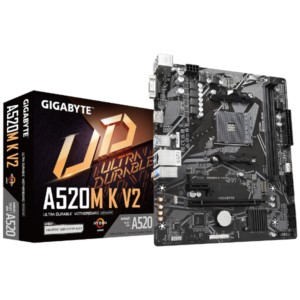 לוח אם Gigabyte AMD A520 K V2 rev 1.1 For AM4
