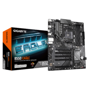 מעבד Gigabyte לוח אם למעבדי Gigabyte B550 EAGLE ATX For AMD AM4