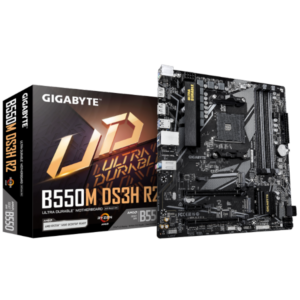 מעבד Gigabyte לוח אם למעבדי Gigabyte B550M DS3H R2 Micro-Atx For AMD AM4