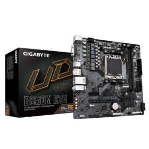 לוח אם Gigabyte B650M S2H 1.4 AM5 Micro-Atx DP HDMI AMD