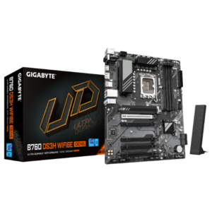לוח אם Gigabyte B760 DS3H WF6E GEN5 ATX PCIE5.0X16 WIFI6E Gigabyte