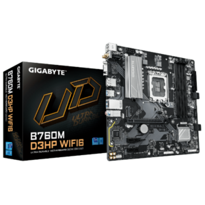 לוח אם Gigabyte B760M D3HP WIFI6 mATX DP HDMI VGA LGA1700