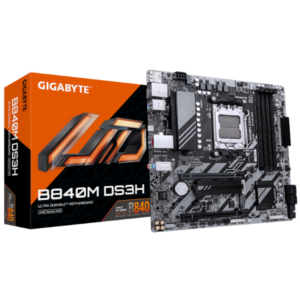 מעבד Gigabyte לוח אם Gigabyte B840M DS3H for AMD AM5 Cpu HDMI