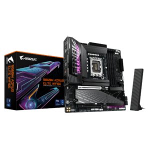 לוח אם Gigabyte לוח למעבד דור 15 Gigabyte B860M AORUS ELITE WIFI6E ATX 2.LAN