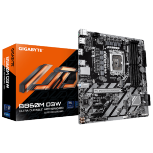 לוח אם Gigabyte B860M D3W 2XDP HDMI Micro-ATX PCIE5.0