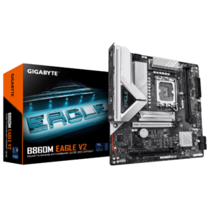 לוח אם Gigabyte לוח למעבד דור 15 Gigabyte B860M EAGLE V2 M-ATX 2.LAN