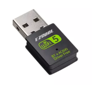 צמיד כושר EZcool מתאם רשת אלחטית וEZcool 600Mbps Dual Band USB WIFI Adapter -BT+