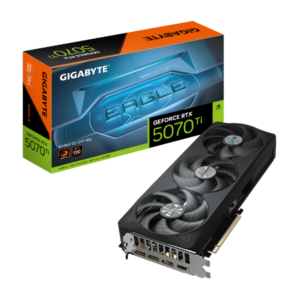 מסך מחשב מסך גיימינג Gigabyte כרטיס מסך GIGABYTE GeForce RTX 5070 Ti EAGLE OC SFF