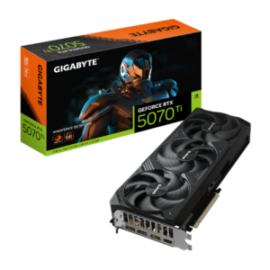 מסך מחשב כרטיס מסך Gigabyte כרטיס מסך Gigabyte RTX 5070 Ti Windforce 3 SFF 16GD DP HDMI