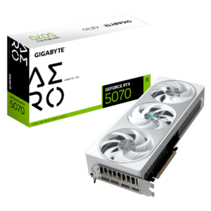 מסך מחשב כ.מסך GIGABYTE GeForce RTX 5070 AERO OC 12G