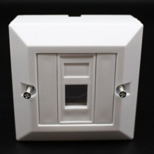 ראוטר קופסאת פלסטיק RJ-45 Plastic box Cat5
