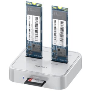 כונן SSD MAIVO תחנת עגינה לדיסקים MAIVO Type-C to M.2/NVME Plus Card Reader