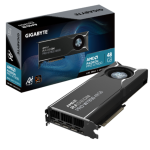 מסך מחשב כרטיס מסך Gigabyte Radeon Pro W7800 AI TOP 48GB