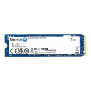 כונן SSD Kingston דיסק פנימי Kingston NV3 NVME GEN 4.0 M.2 2280 6000/4000Mb/s