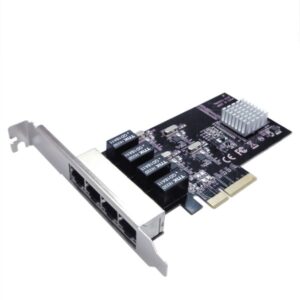 שלט/בקר ST-Lab כ. רשת ST Lab N-451 PCIe 4-Port Gigabit Net Controller PCIEX4