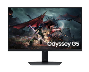מסך מחשב מסך Samsung Odyssey G5 G50D QHD 27 180Hz 1Ms Gaming Monitor Pivot