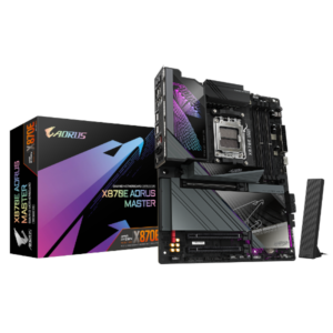 לוח אם Gigabyte X870E AORUS MASTER WIFI 7 ATX AM5 5GBE LAN