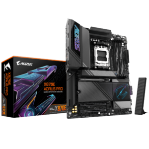 לוח אם Gigabyte GIGABYE X870E AORUS PRO ATX WIFI7 AM5 2.5GBE LAN