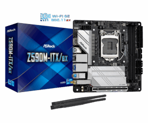 לוח אם ASRock Z590M-ITX/ax 1200