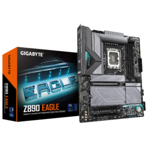 לוח אם Gigabyte לוח לאינטל דור 15 Gigabyte Z890 EGALE 2.5GbE 4XM.2 Slots ATX LGA1
