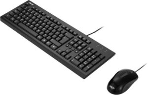 מקלדת סט חוטי ASUS U2000 Keyboard And Mouse wired Set