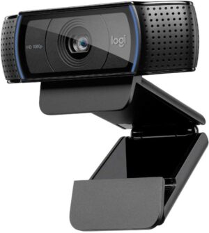 עכבר מצלמת רשת Logitech מצלמת אינטרנט Logitech C920 1080p HD Pro Webcam With Mic