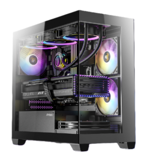 מסך מחשב כרטיס מסך מחשב גיימינג CX300 ARGB 750W B860M U5-225F NVME RTX5060